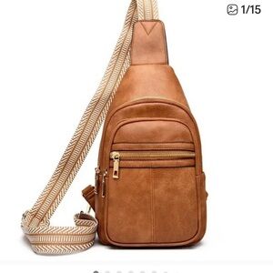 Multi-Compartment Sling Bag